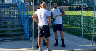 Dalmazzi, primo allenamento a San Benedetto